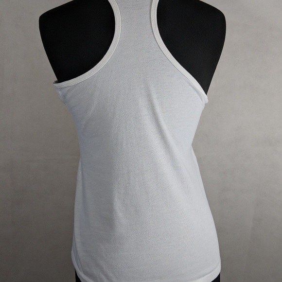 Unicorn Color Run Tank Rainbow Cotton White Cute - Picture 7 of 8